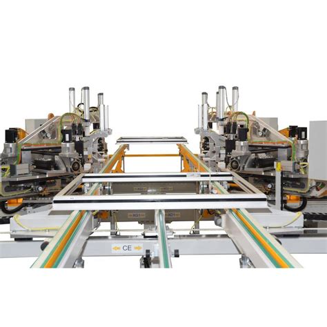 cnc four head corner crimping machine|AS4 FOUR HEADS CNC CRIMPING MACHINE .